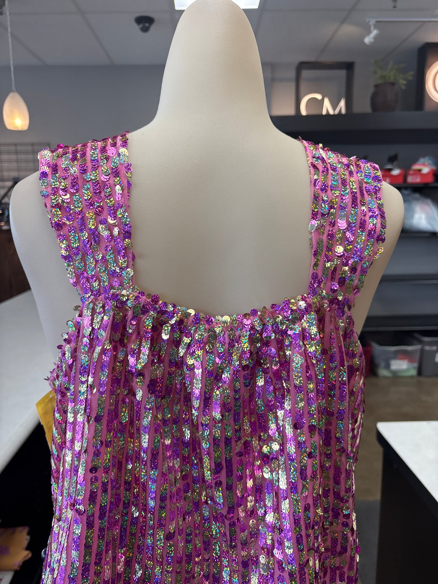 Top Sleeveless By Cma In Pink, Size:M
