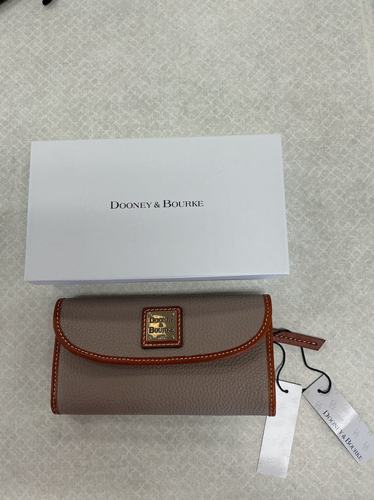 Wallet Designer By Dooney And Bourke In Taupe, Size:Medium