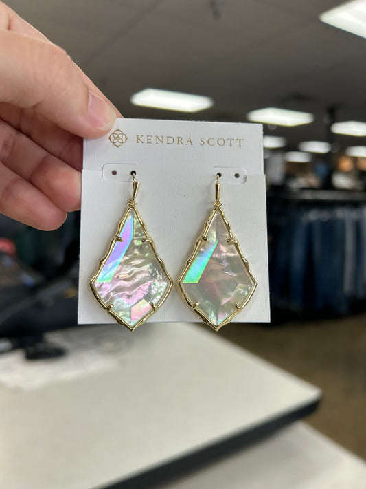 Earrings Dangle/Drop By Kendra Scott In Gold