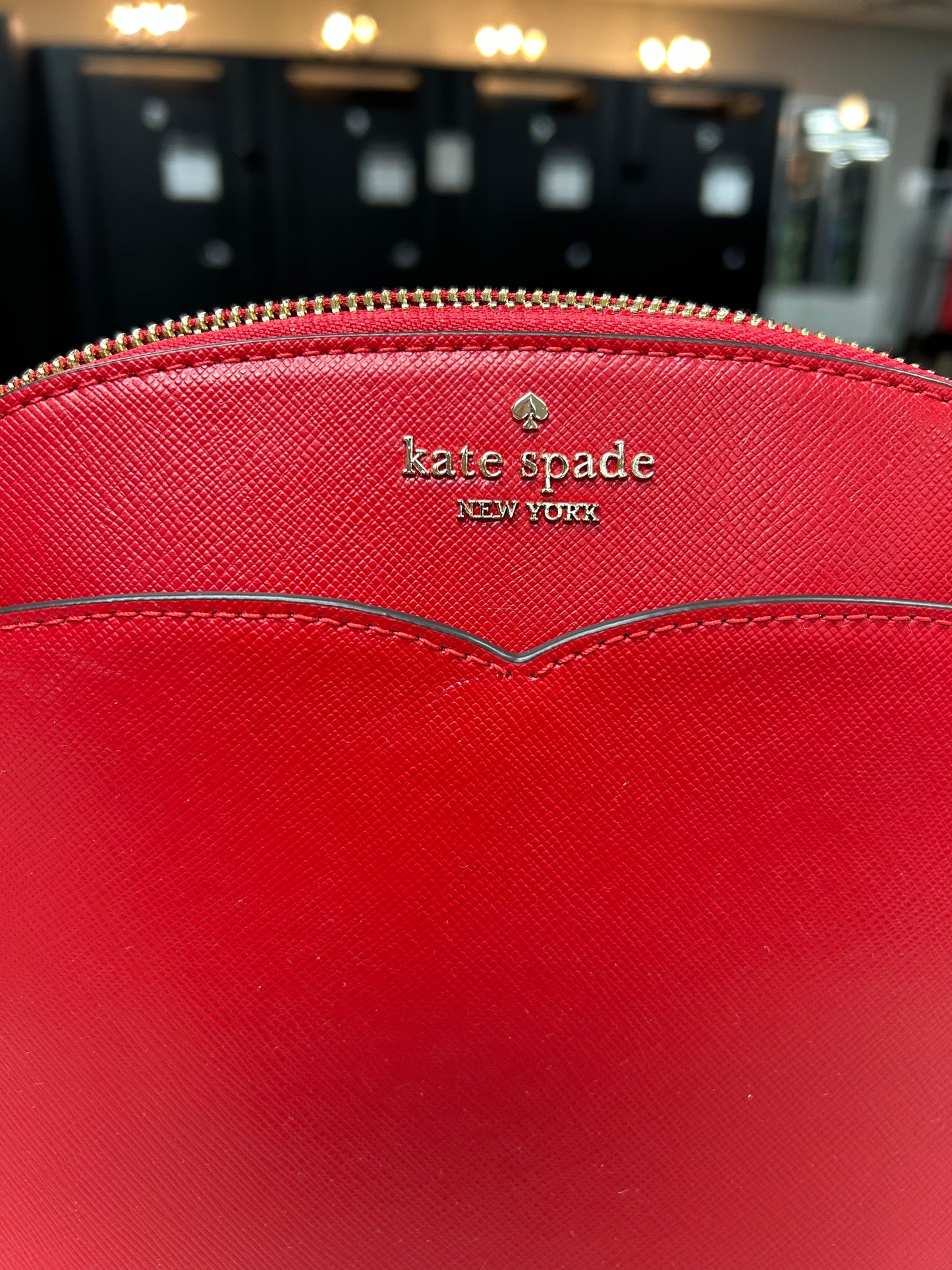 Crossbody Designer By Kate Spade In Red, Size:Small