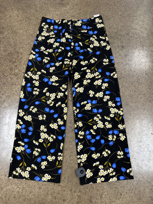 Pants Other By Maeve In Black & Blue, Size:4