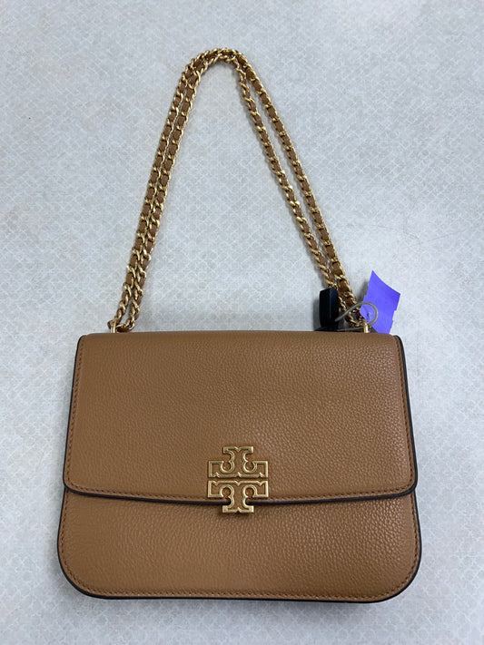 Handbag Designer By Tory Burch In Tan, Size:Medium