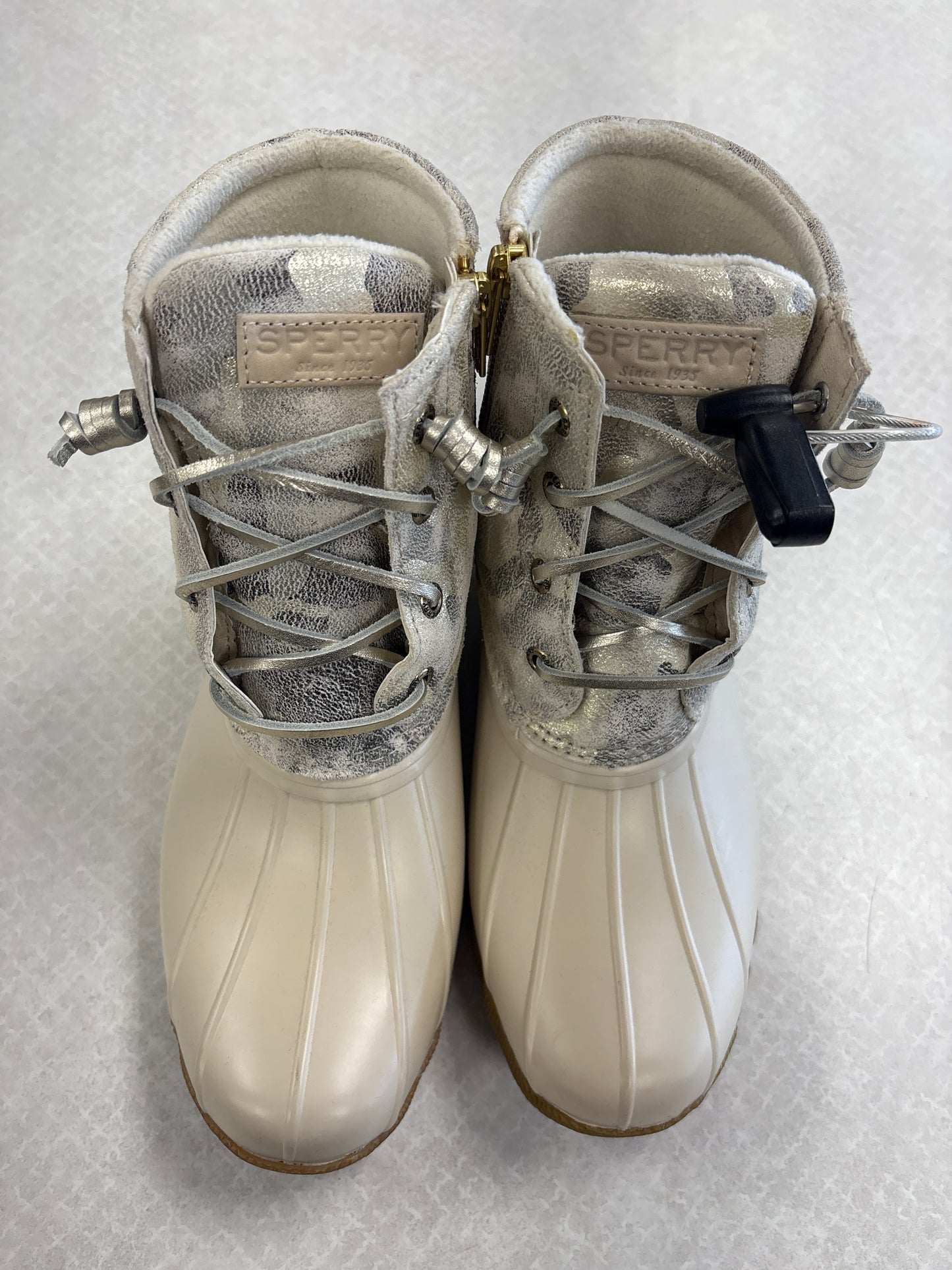 BOOTS RAIN by SPERRY In CREAM, Size: 7