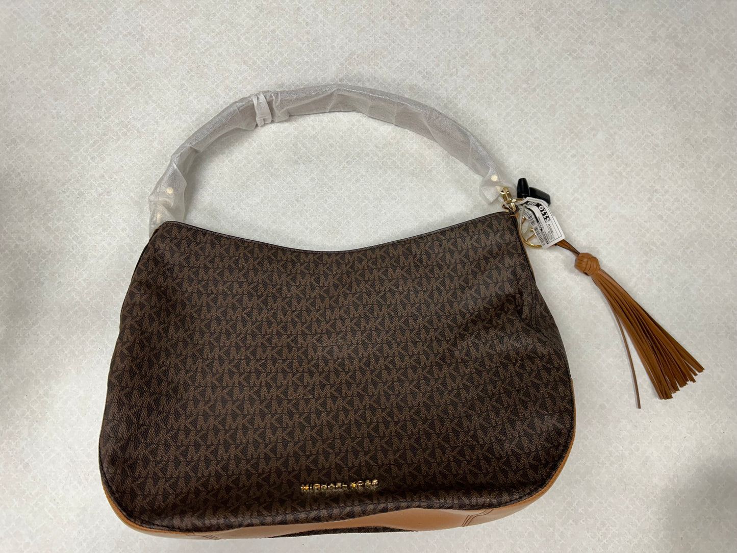 Handbag Designer By Michael Kors In Brown, Size:Medium