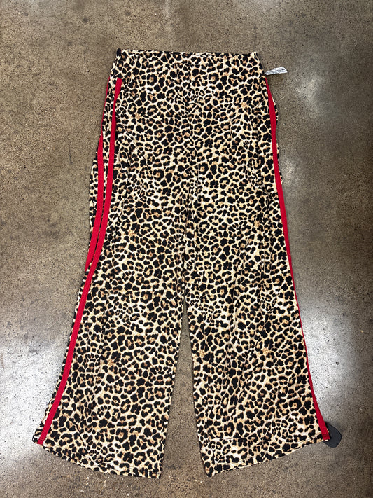 Pants Wide Leg By Clothes Mentor In Animal Print, Size:Xl
