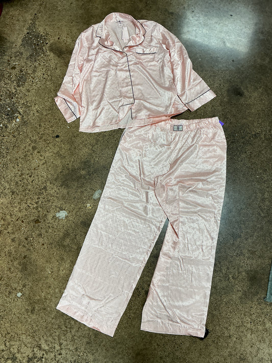 Pajamas 2Pc By Victorias Secret In Pink, Size:L