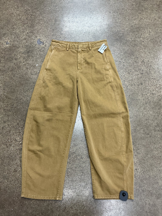 Jeans Wide Leg By Gap In Tan, Size:2