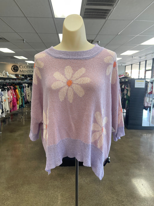 Top Ss By Bibi In Purple, Size:L