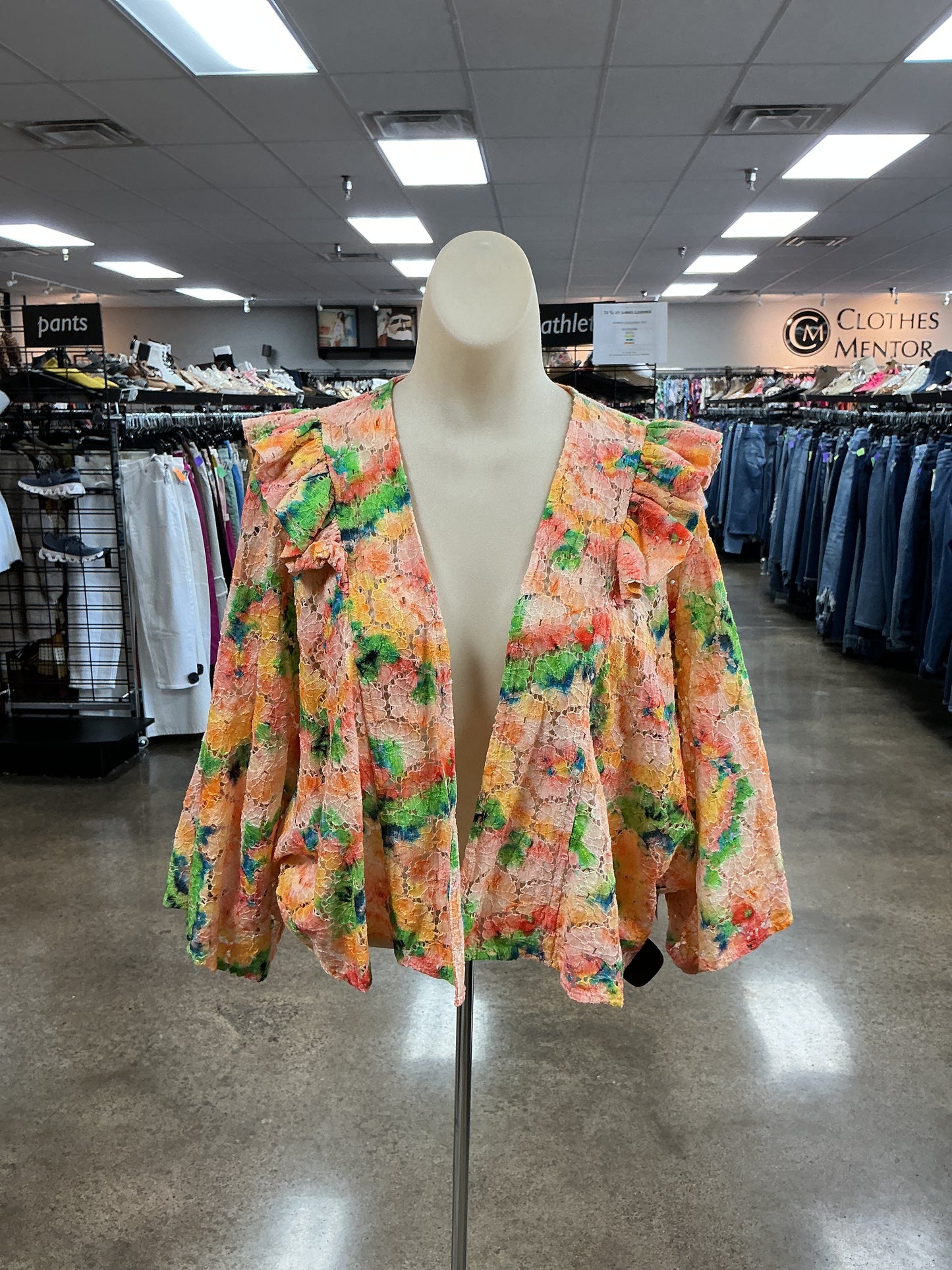 Cardigan By Anthropologie In Multi, Size:Osfm