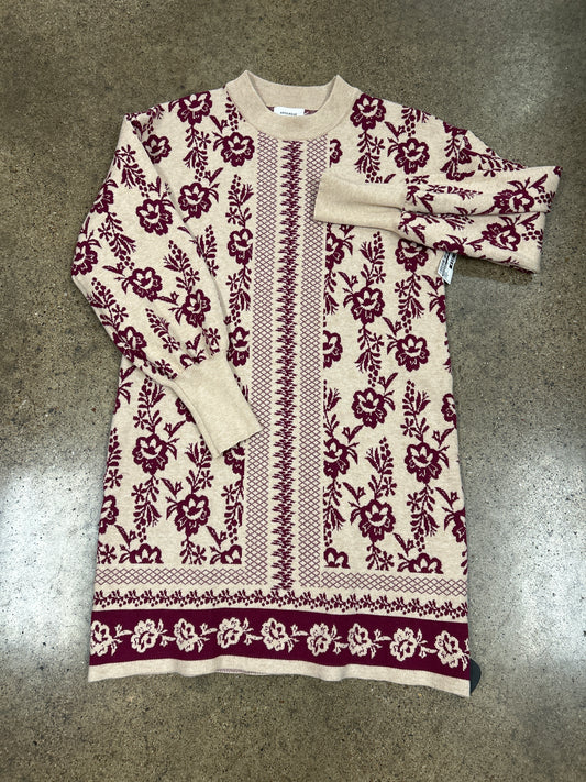 Dress Sweater By Anniewear In Cream, Size:S