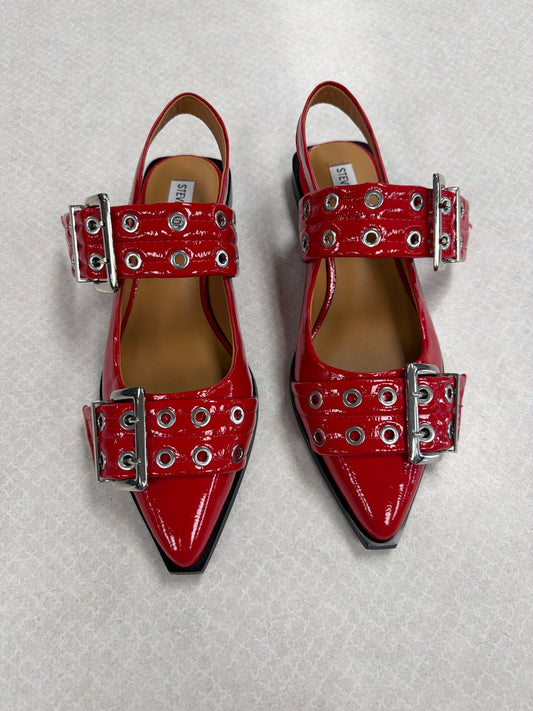 Shoes Flats By Steve Madden In Red, Size:8.5