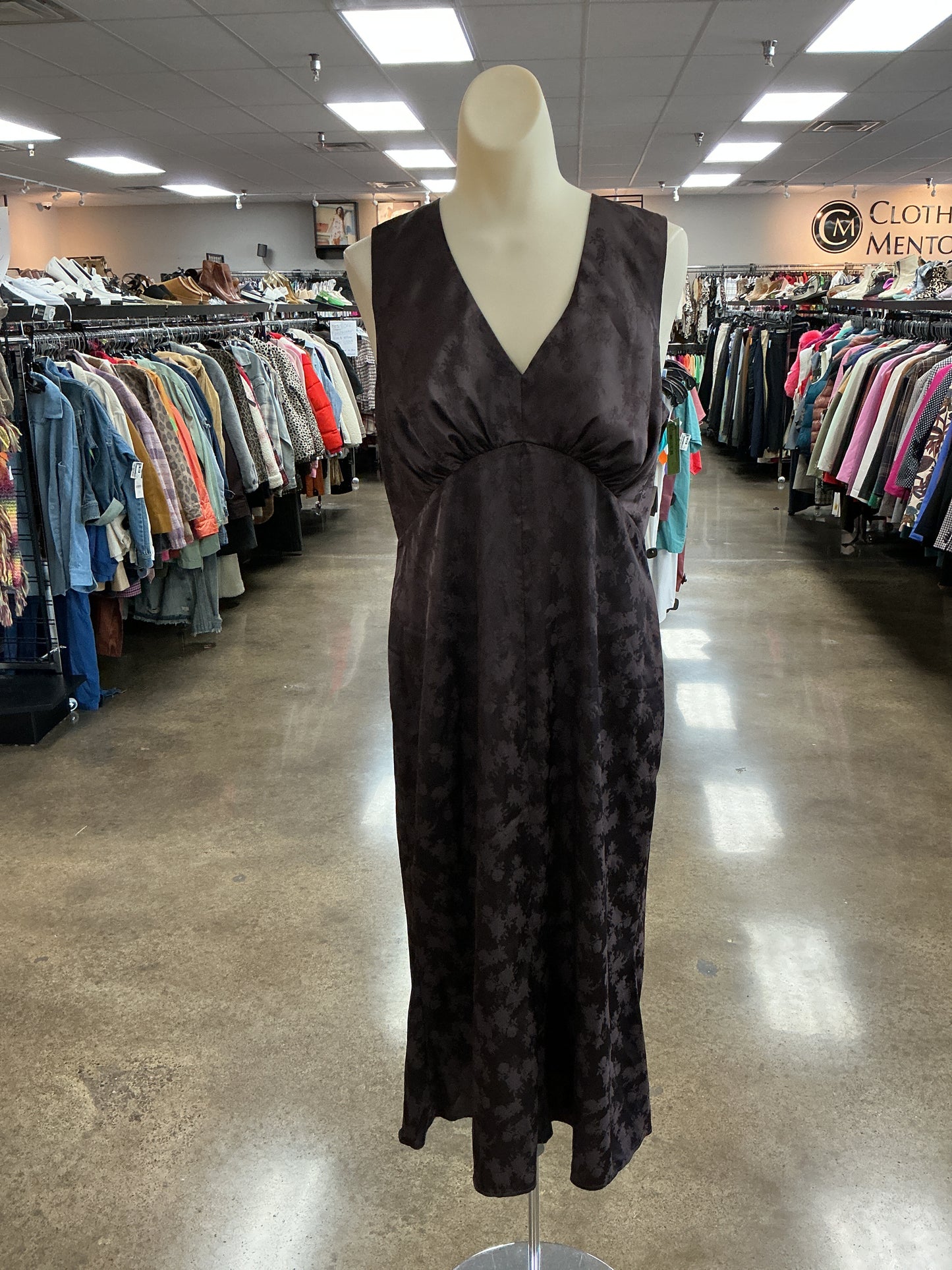Dress Casual Maxi By Bcbg In Brown, Size:12