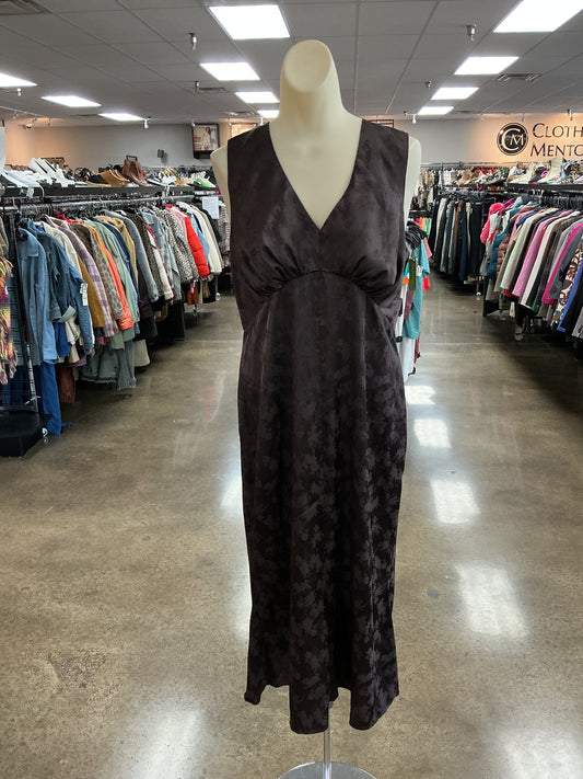 Dress Casual Maxi By Bcbg In Brown, Size:12