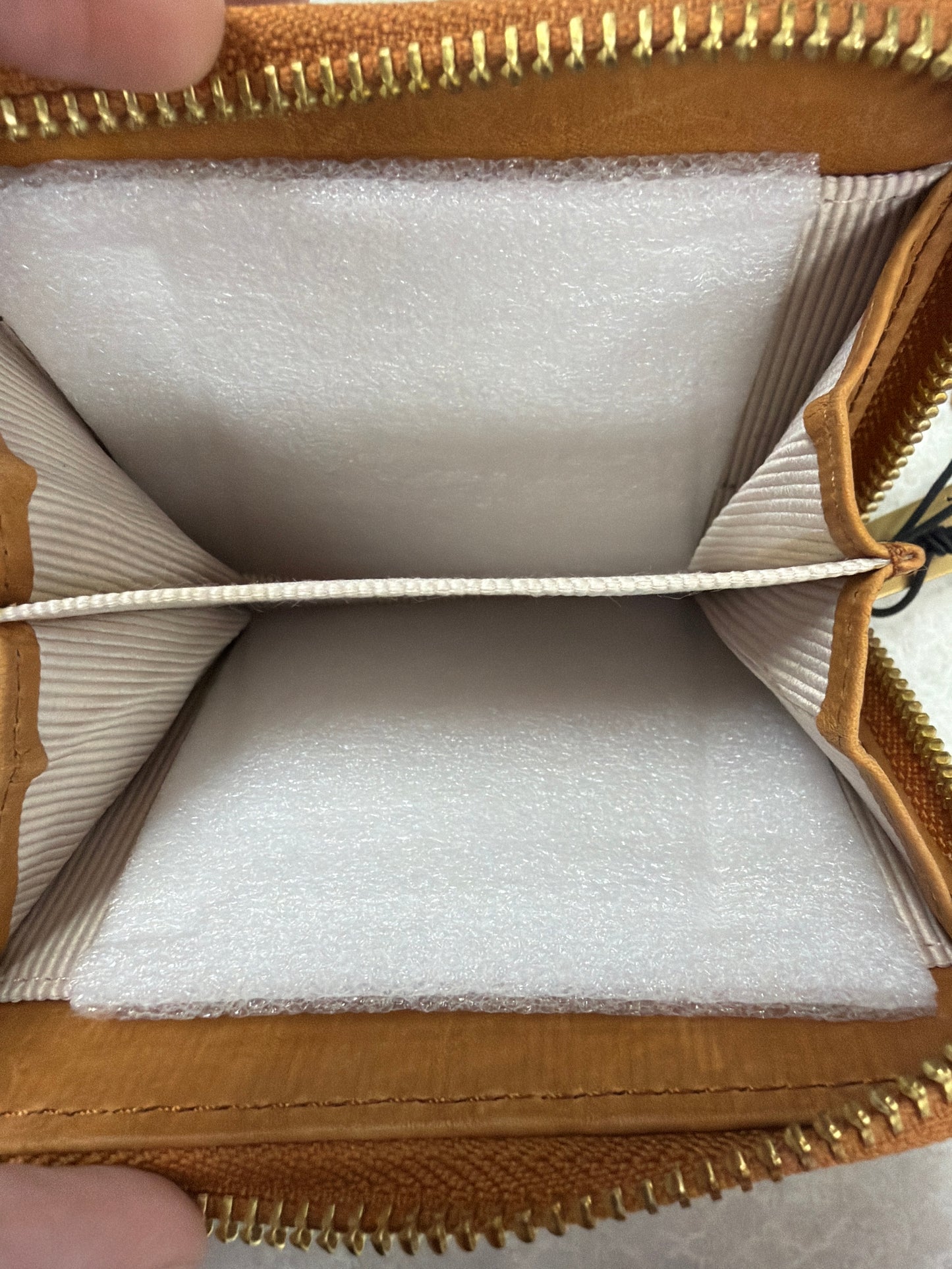 Wallet By Margot In Tan, Size:Small