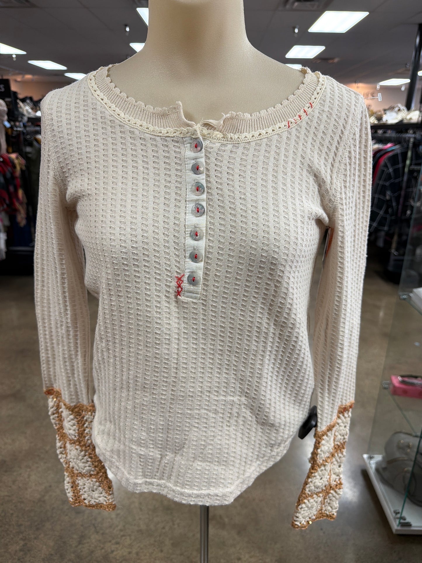 Top Ls By Free People In Tan, Size:S
