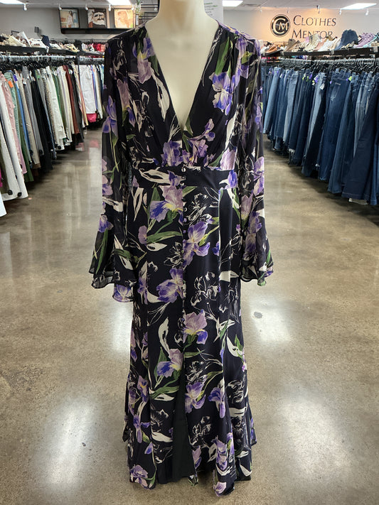 Dress Casual Maxi By Dress Forum In Black, Size:L