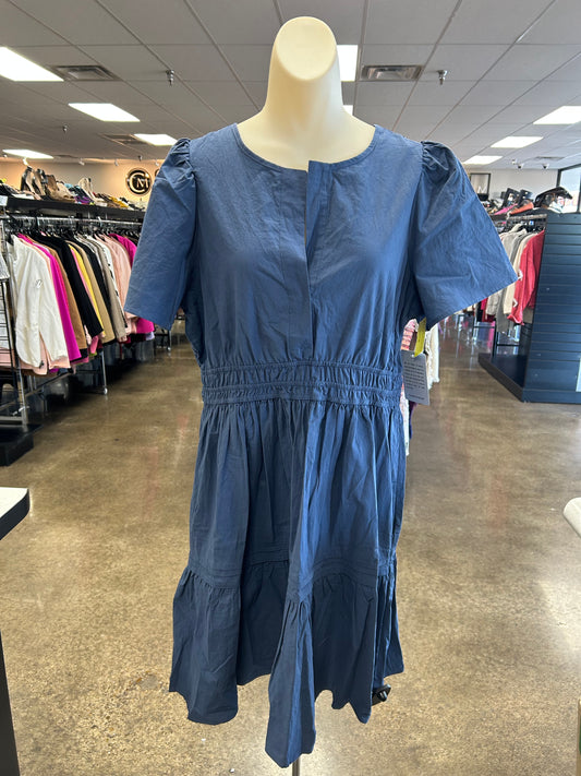 Dress Casual Short By Clothes Mentor In Navy, Size:L