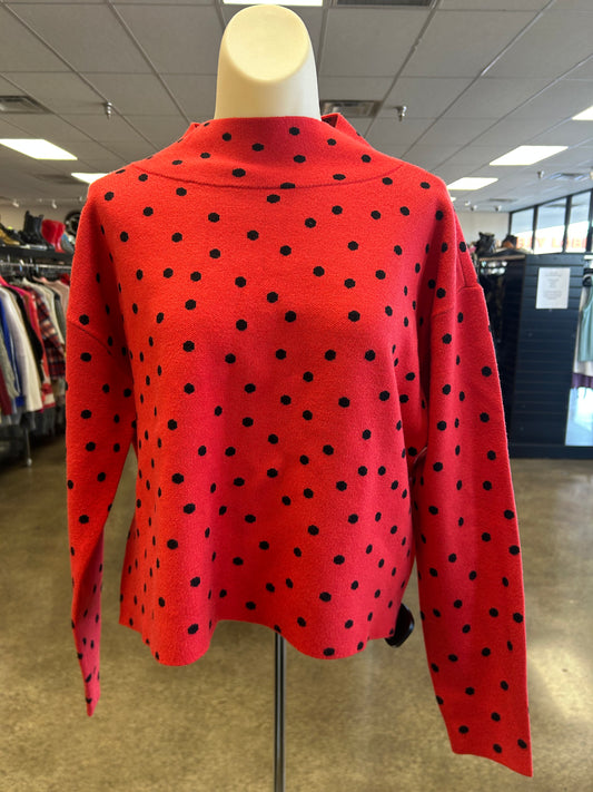 Sweater By Maeve In Red, Size:S