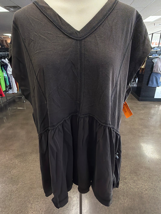 Top Sleeveless By White Birch In Brown, Size:M