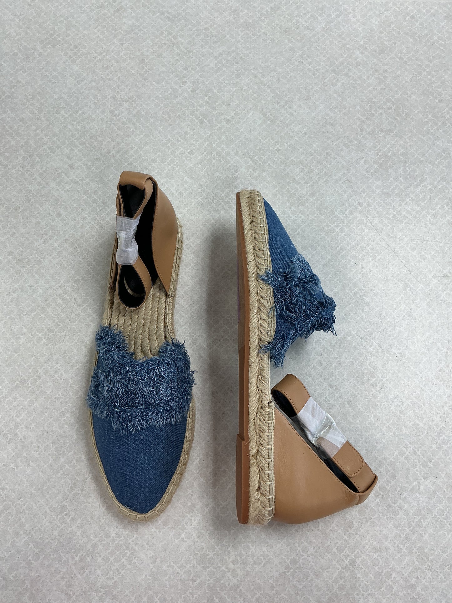 Shoes Designer By Rebecca Minkoff In Blue Denim, Size:9.5