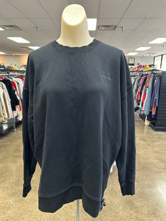 Sweatshirt Crewneck By Outdoor Voices In Black, Size:S