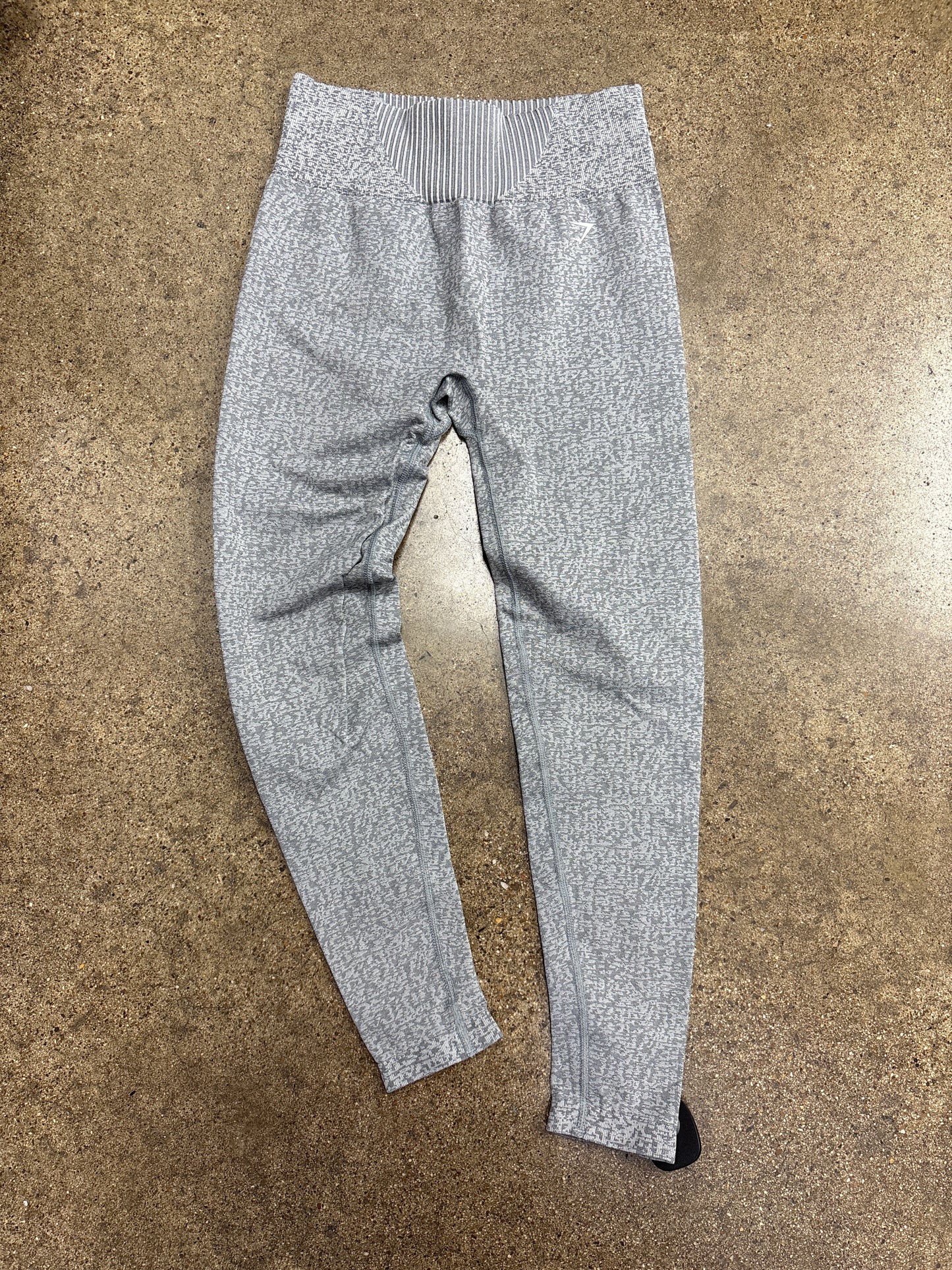 Athletic Leggings By Gym Shark In Grey, Size:M