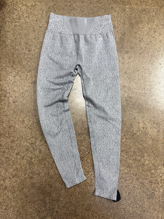 Athletic Leggings By Gym Shark In Grey, Size:M
