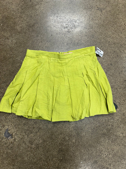 Skirt Mini & Short By Clothes Mentor In Green, Size:Xl