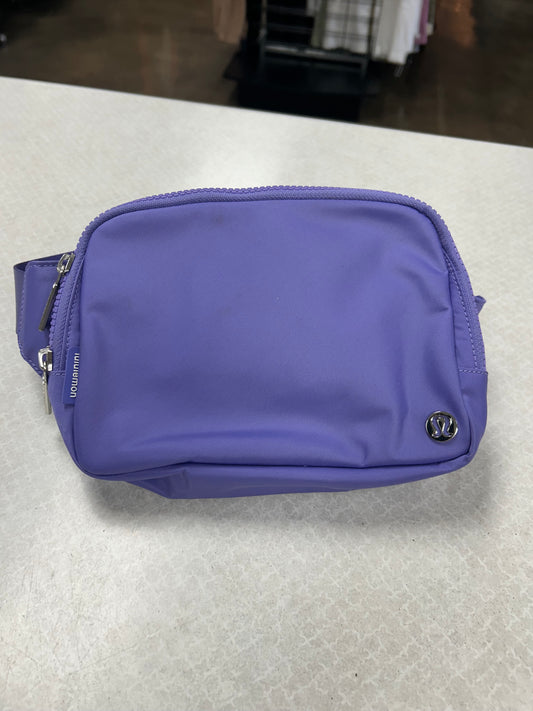 Belt Bag By Lululemon In Purple, Size:Small