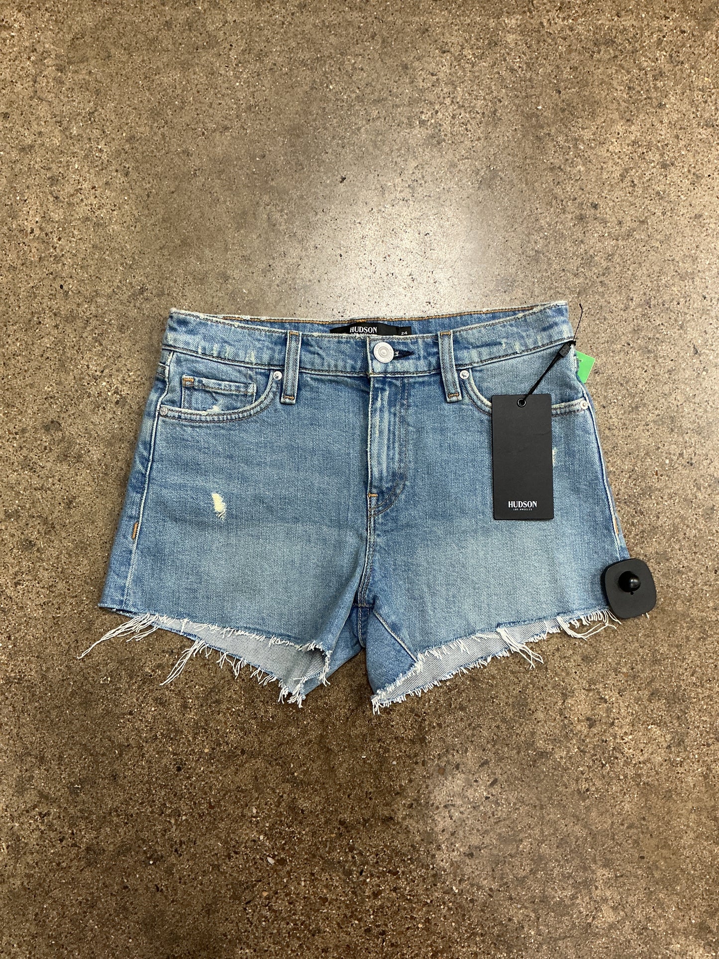 Shorts By Hudson In Blue Denim, Size:0