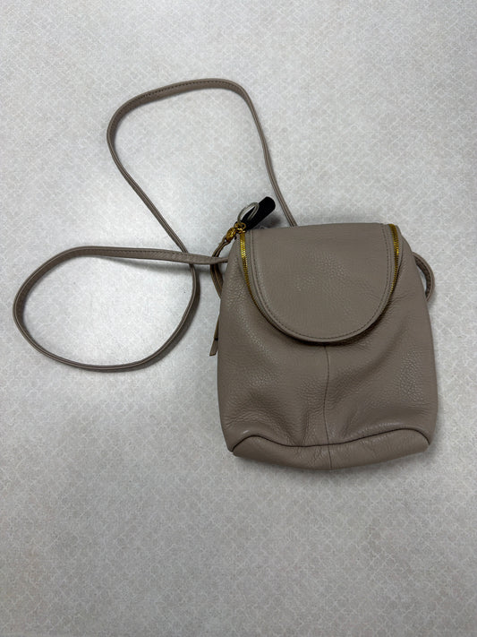 Crossbody Leather By Hobo Intl In Grey, Size:Small