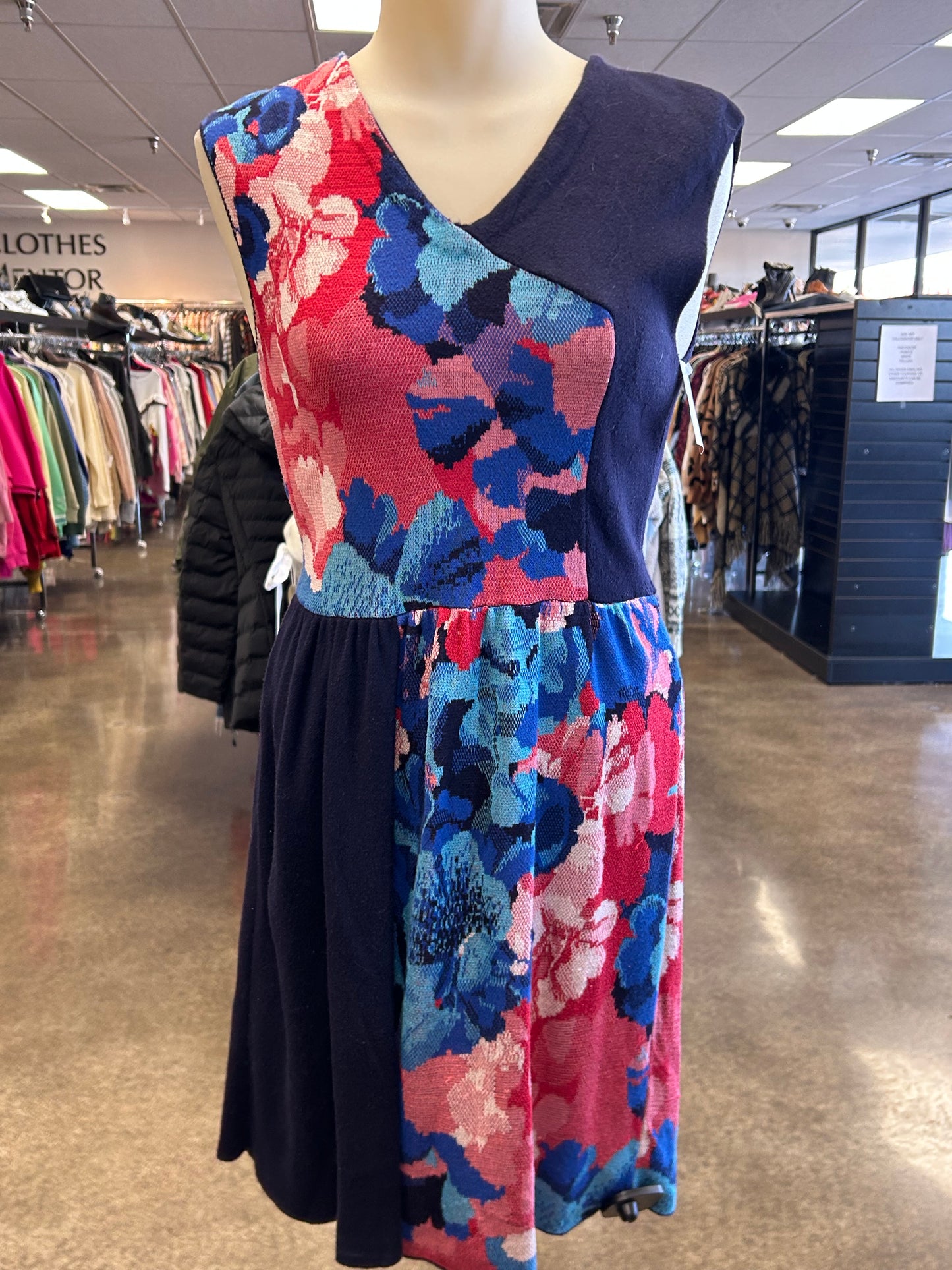 Dress Casual Short By Leifsdottir In Floral Print, Size:Xs