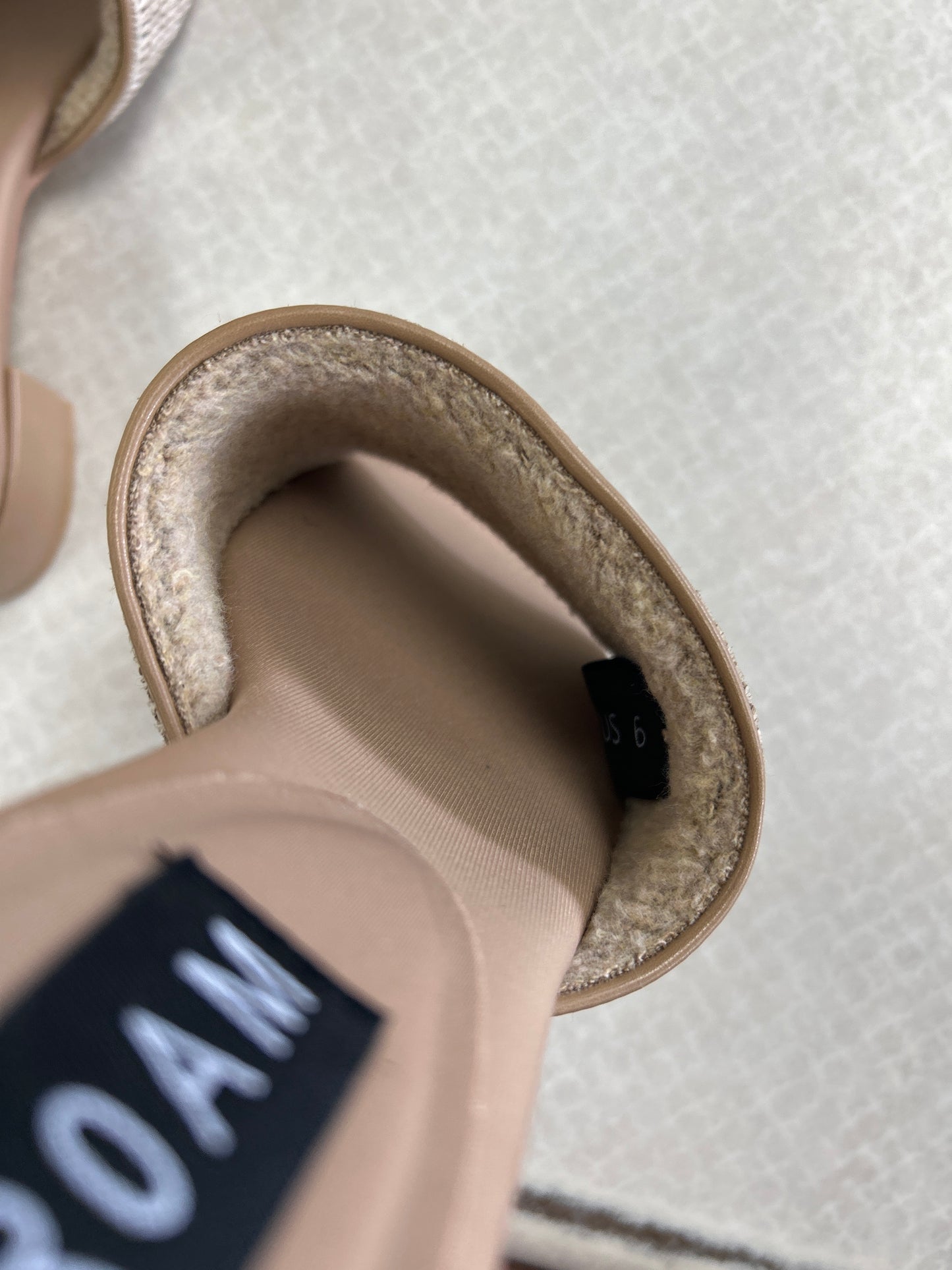 Sandals Heels Block By Clothes Mentor In Taupe, Size:6