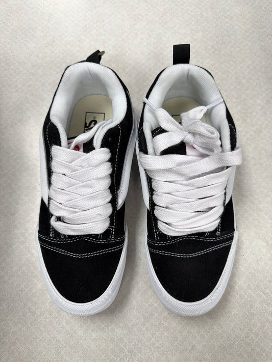 Shoes Sneakers By Vans In Black & White, Size:9