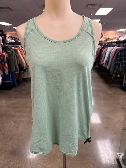 Athletic Tank Top By Lululemon In Green, Size:S