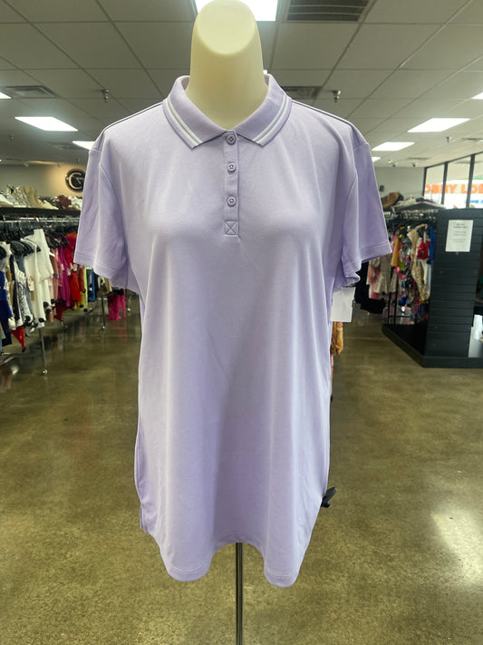 Athletic Top Ss By Bcg In Purple, Size:Xl