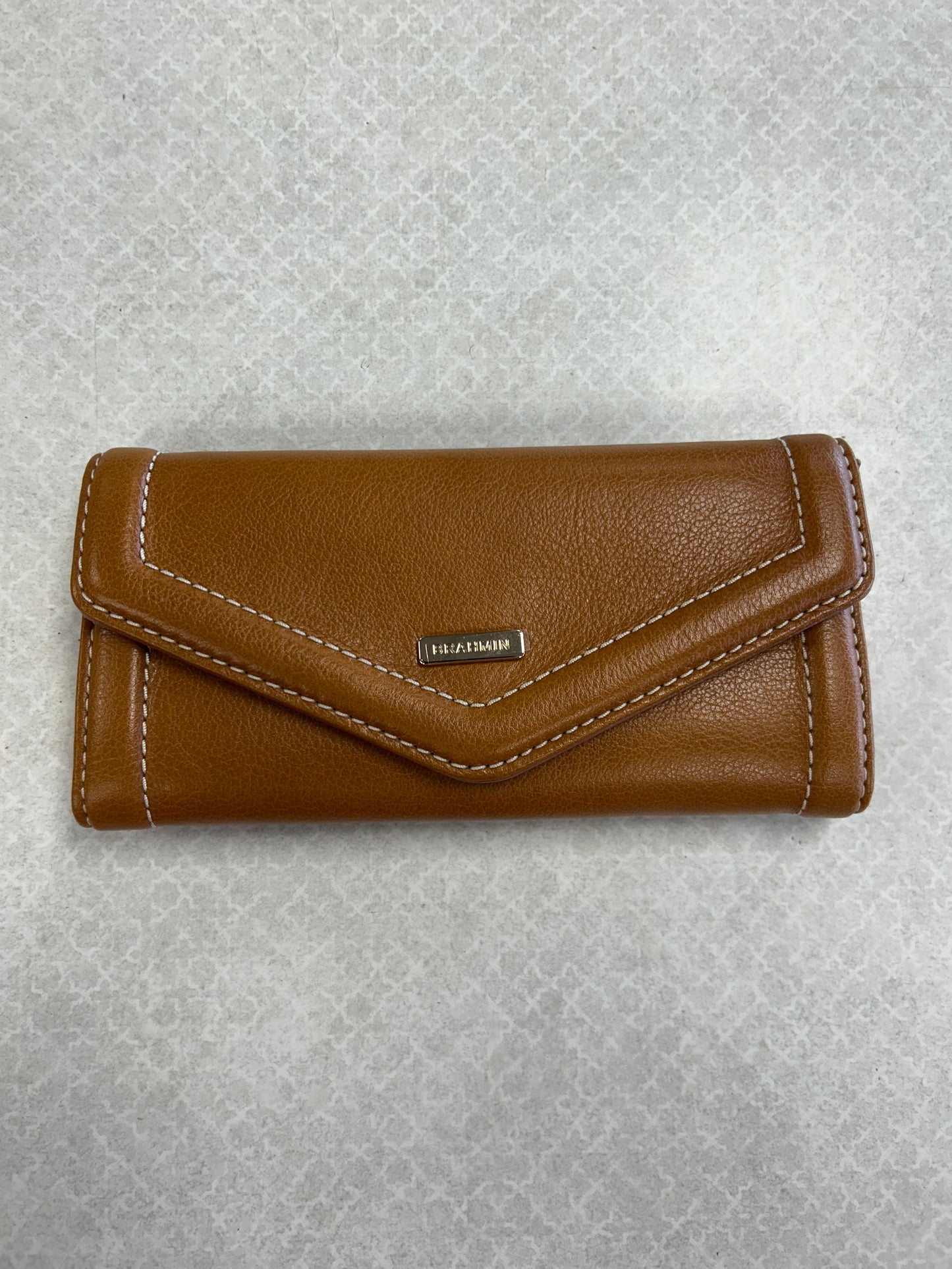 WALLET DESIGNER by BRAHMIN In BROWN, Size: MEDIUM