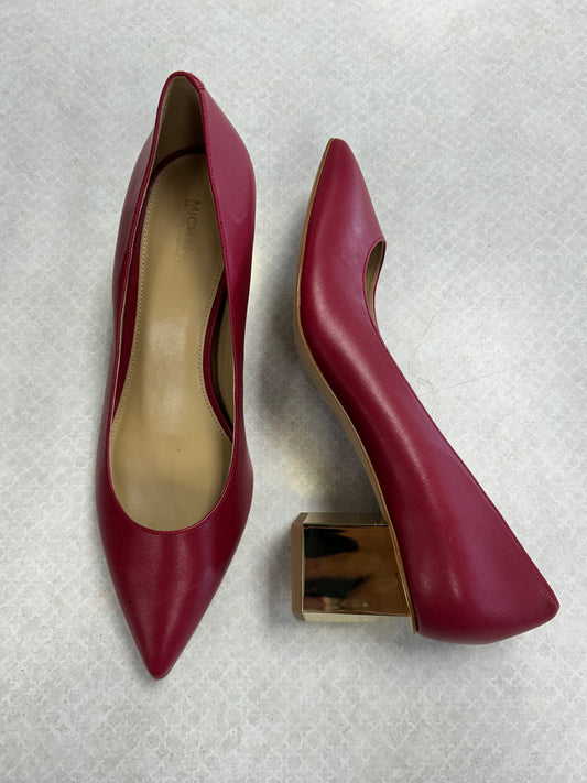 SHOES DESIGNER by MICHAEL KORS In RED, Size: 8.5