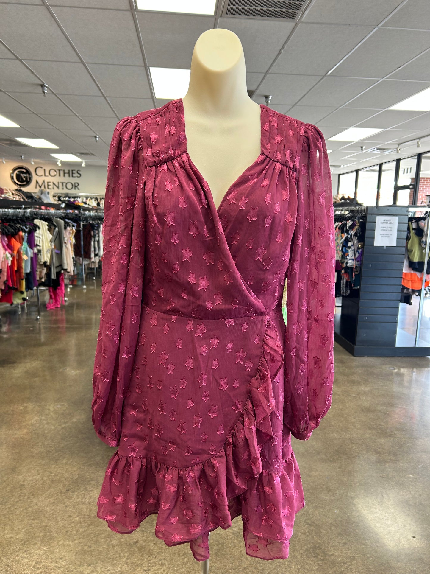 Dress Casual Short By Yumi Kim In Purple, Size:M