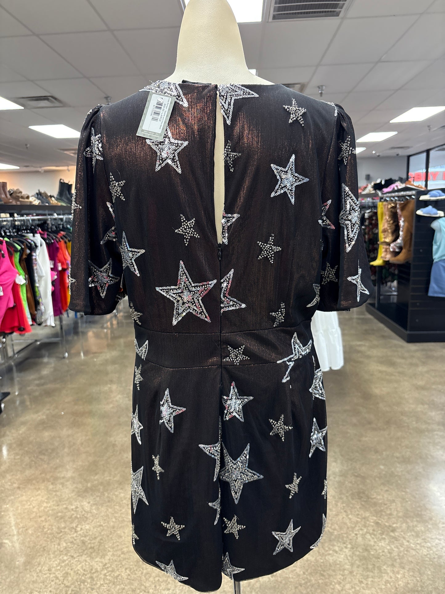 Romper By Adelyn Rae In Black, Size:L