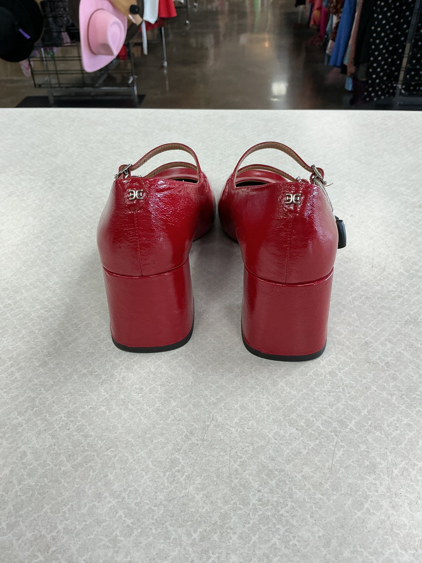Shoes Heels Block By Sam Edelman In Red, Size:8