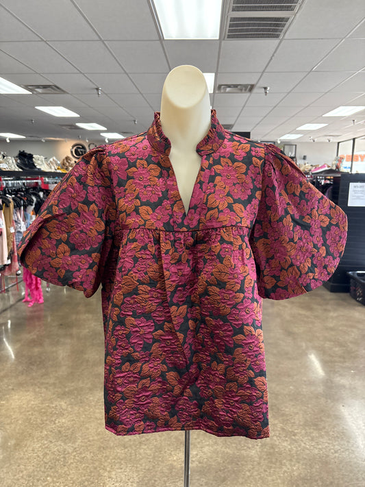 Top Ss By Thml In Floral Print, Size:L