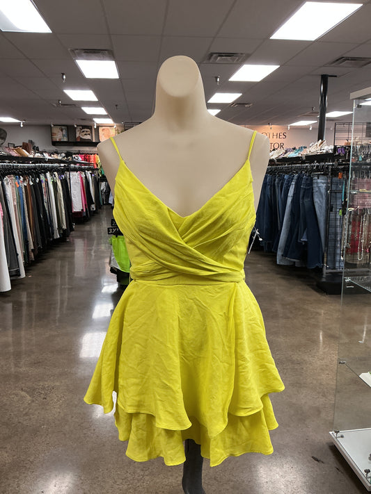 Romper By Do + Be In Yellow, Size:S