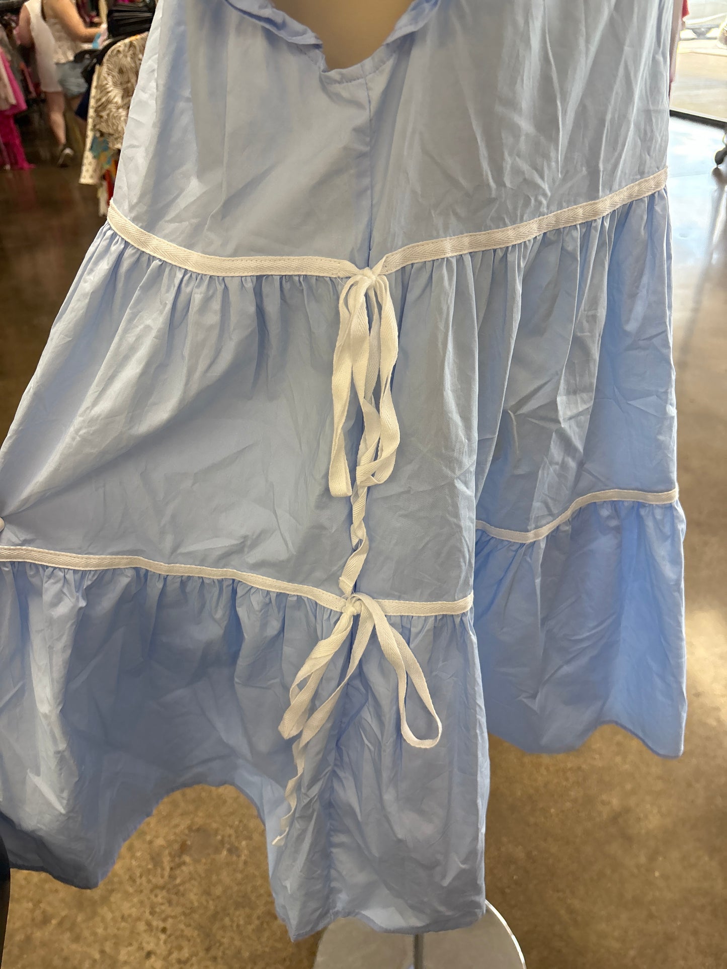 Dress Casual Short By Clothes Mentor In Blue, Size:S