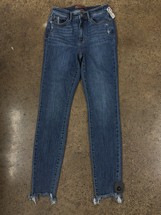 Jeans Skinny By Judy Blue In Blue Denim, Size:4