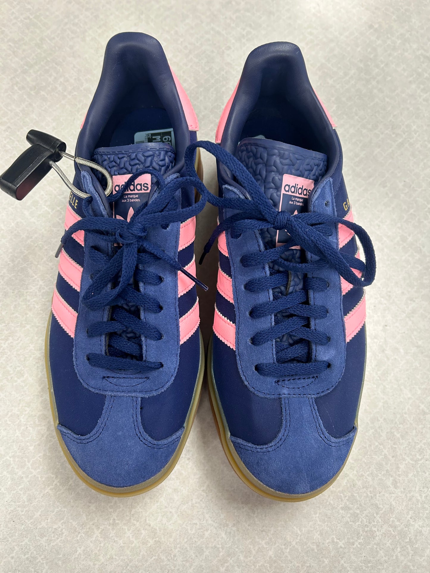 Shoes Sneakers Platform By Adidas In Blue & Pink, Size:8