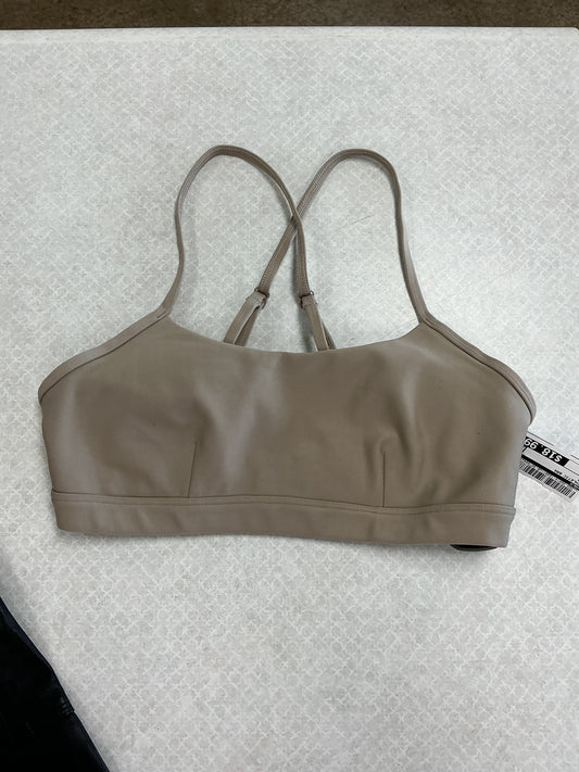 Athletic Bra By Alo In Tan, Size:M