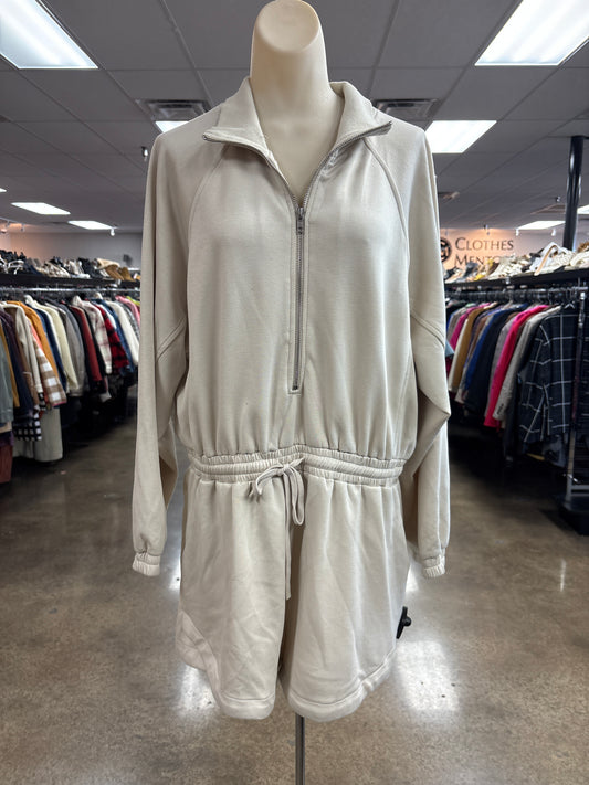 Romper By Umgee In Tan, Size:L