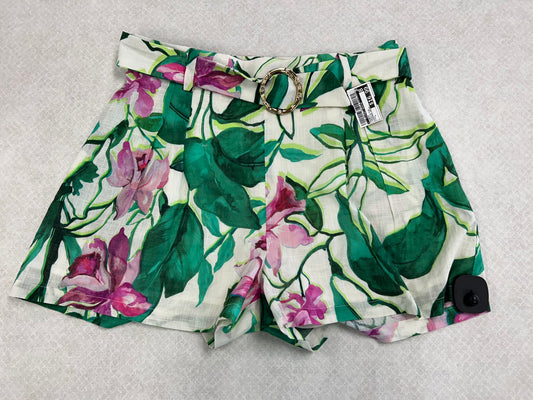 Shorts By Clothes Mentor In Green & Pink, Size:L