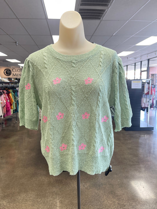 Top Ss By Bibi In Green, Size:L